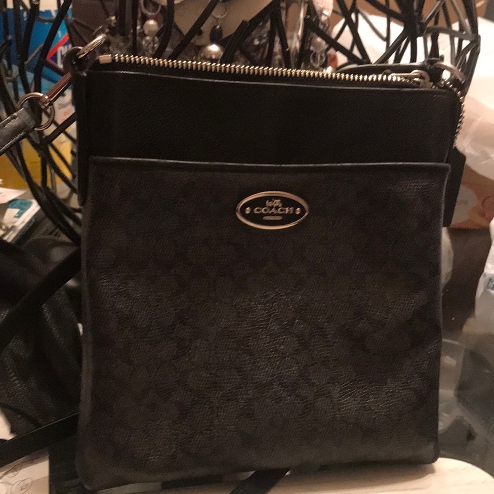 Coach cross body purse